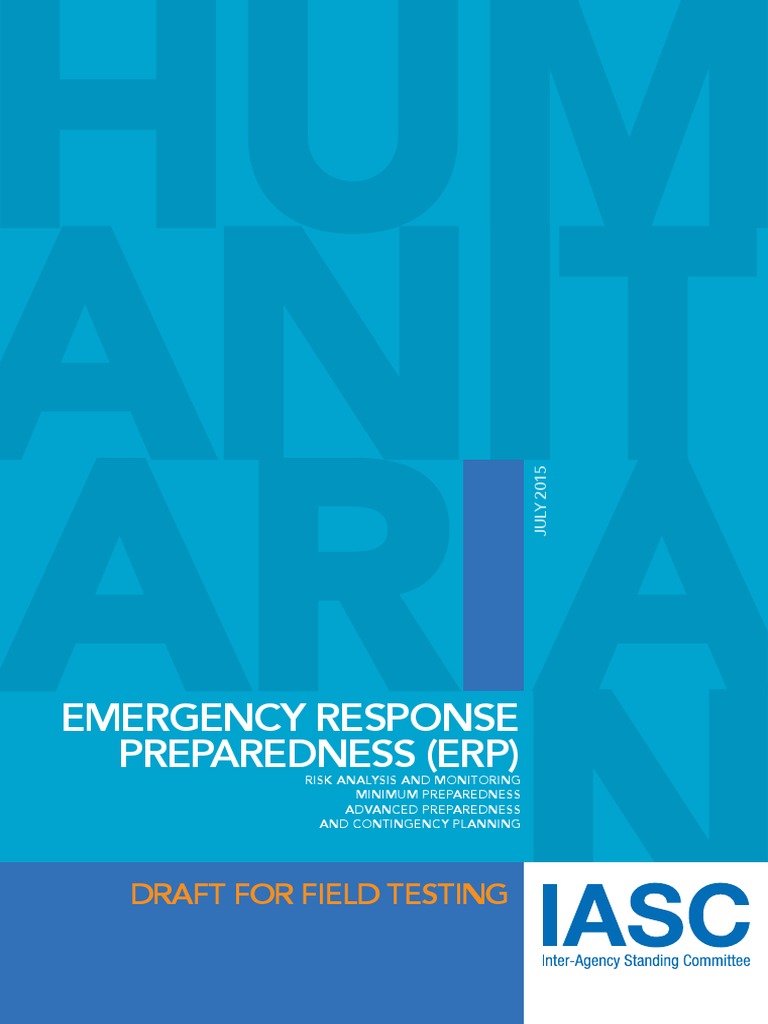 Emergency Response Preparedness | PDF | Hazards | Risk Management