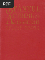 Chiril Al Alexandriei Zece Carti Impotriva Lui Iulian Apostatul PDF