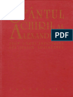 Chiril Al Alexandriei Zece Carti Impotriva Lui Iulian Apostatul PDF