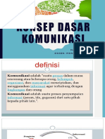 Materi 1 (KONSEP DASAR KOMUNIKASI)