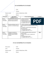 EVALUASI KEPERAWATAN