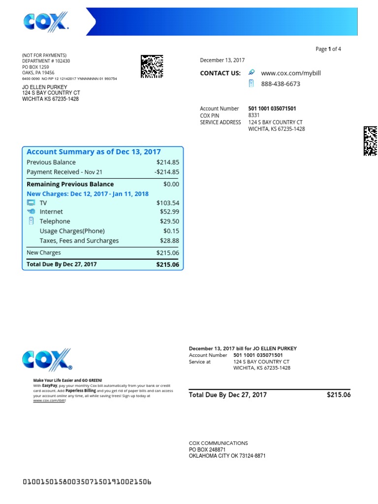 Cox 2 Fee Long Distance Calling