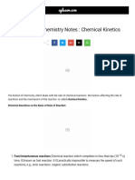 CBSE Class 12 Chemistry Notes: Chemical Kinetics: Homepage