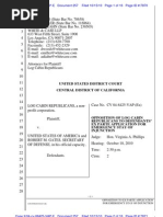 Download Log Cabin Republican brief opposing emergency stay of injunction against DADT by ContrarianV  SN39455277 doc pdf