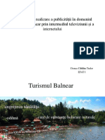 Modalități de Realizare a Publicității În Domeniul Turismului