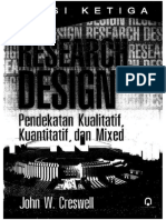 John W.creswell Reseach Design. Edisi 3. Intro