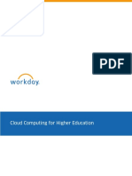 Workday Cloud Computing for Higher Ed Whitepaper
