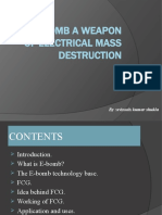 The E Bomb-A Weapon of Electrical Mass Destruction