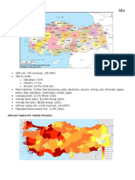 GDP Per Capita Per Turkish Province