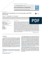 Nondestructive FT-NIR spectroscopy predicts cocoa quality