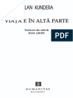 Viata e in Alta Parte-Milan Kundera PDF