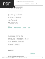 Abordagem Da Cultura Indígena Nas Obras de Daniel Munduruku