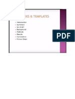 Guide for Presentation Format
