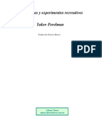 Perelman, Yakov I. - Problemas Y Experimentos Recreativos.pdf