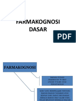 Farmakognosi Dasar Pertemuan 1