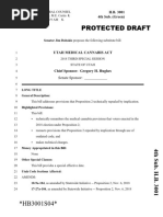 Utah Medical Cannabis Substitute Bills