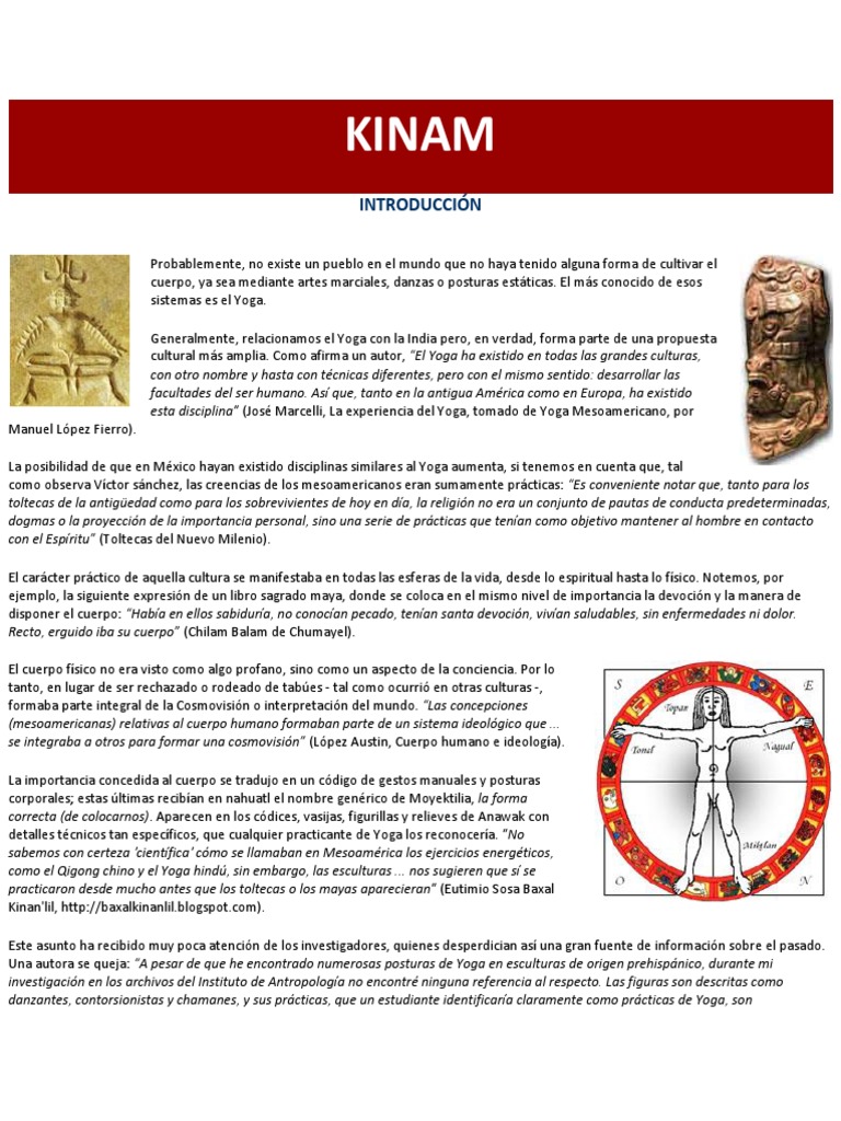 KINAM | PDF | Mesoamérica | Yoga