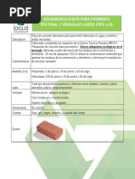 Ficha Técnica ADOQ CICLO