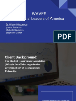 Waves Millennial Leaders of America Event Proposal