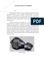 Metalurgi Logam Vanadium Tugas