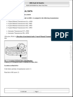 2005 Audi A4 Quattro Rear Differential Identification