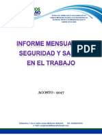 INFORME MENSUAL SGSST