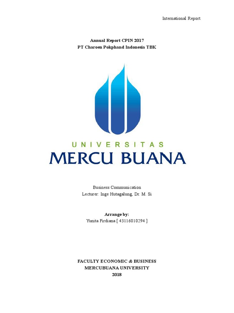 Annual Report CPIN 2017 | PDF | Governance | Revenue