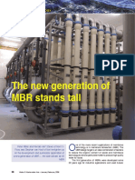 The New Generation of MBR Stands Tall: Membrane Technology