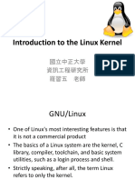 ch1. Introduction To The Linux Kernel