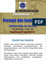 Presentasi Persepsi Dan Komunikasi