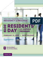 DAY Residents: Residency Practice