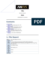 Reporte Ansys