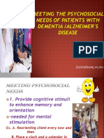 Meeting the Psychosocial needs of patients with dementia.pptx