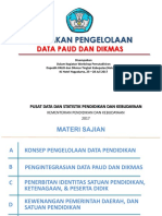 Kebijakan Pengelolaan Data PAUD Dan Dikmas PDSPK Yogyakarta PDF
