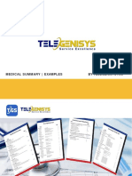 Telegenisys Medical Summary Examples.pptx