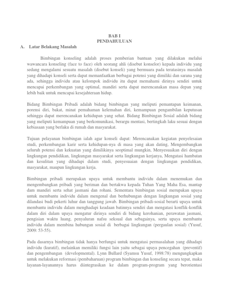 Makalah Bk Pribadi Sosial Docx