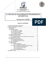 El Análisis de Datos Mediante Procedimientos Informáticos