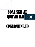 Soal SKB Al Qur'an Hadis - 2 PDF