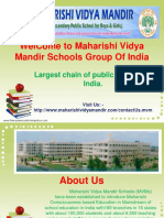 Top Public School in India - Maharishi Vidya Mandir Schools Group of India