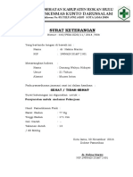 Surat Keterangan Sehat (Kir)