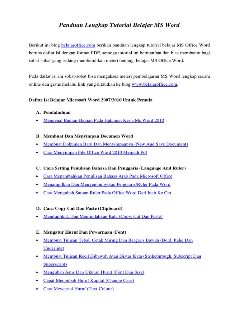 Belajar Powerpoint 2010 Untuk Pemula Pdf Cara Mengajarku
