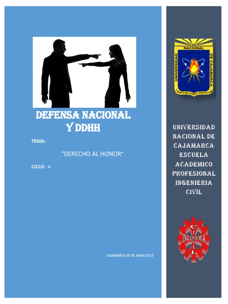 Derecho Al Honor | PDF | Derechos humanos | Justicia