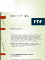 SUCRETIZACIÓN