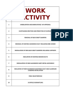 Project Schedule ECC Damper