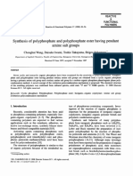 Reactive & Functional Polymers Synthesis of polyphosphate