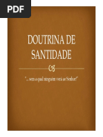 Doutrina de Santidade