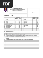 Standardized Recipe Form Template | PDF