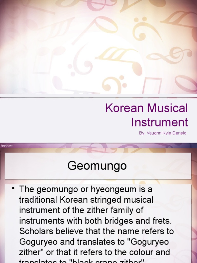 Traditional Korean Musical Instruments | PDF