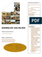 Afiche Animales Salvajes