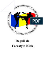 Reguli Freestyle Kick 13.01.2018